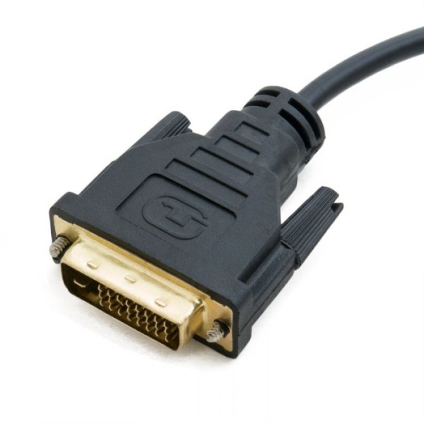 Адаптер Extradigital DVI-D Dual Link (Male)-VGA (Female), 0.15 m
